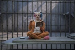 Margot Robbie als Harley Quinn gevangenis